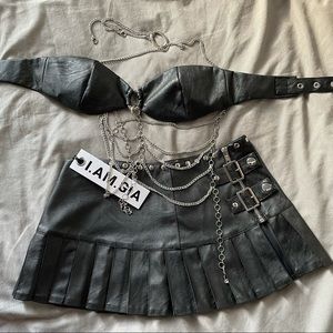 Iamgia Philomena skirt and bralette top XXS SET